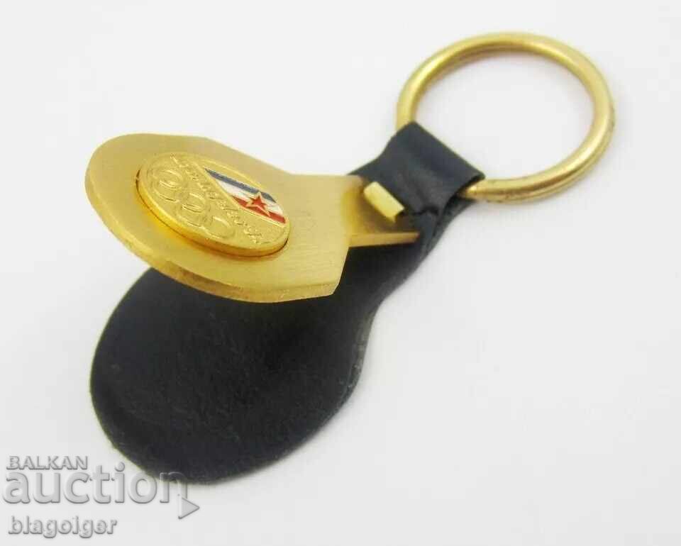 Auction  Yugoslavia - Olympic Committee - Keyring - Bertoni - LA 1984