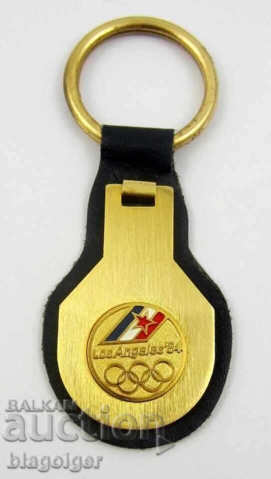 Yugoslavia - Olympic Committee - Keyring - Bertoni - LA 1984 - 5