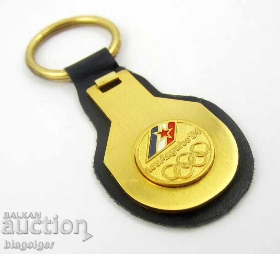 Yugoslavia - Olympic Committee - Keyring - Bertoni - LA 1984