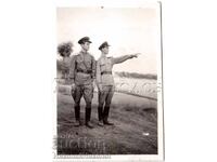 МАЛКА СТАРА СНИМКА ВОЙНИЦИ МЛАДШИ ОФИЦЕРИ Д724