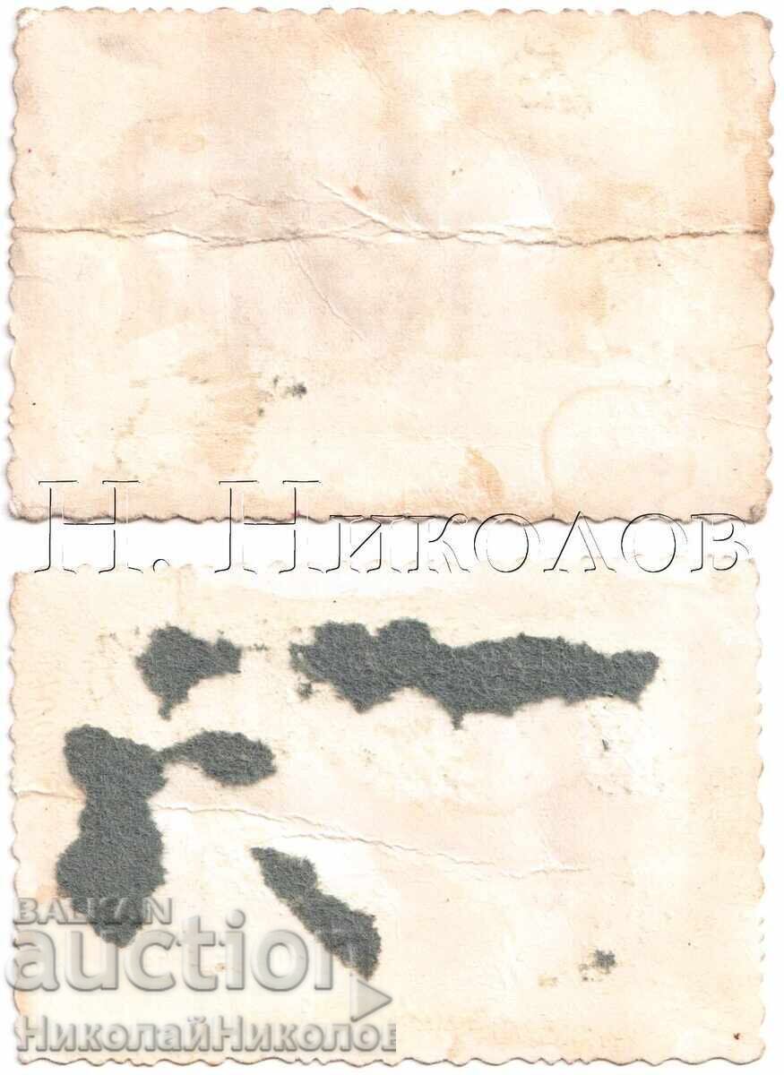 2 small old photos of a trip with a D728 motorcycle engine with price 3.00 BGN | € 1.53