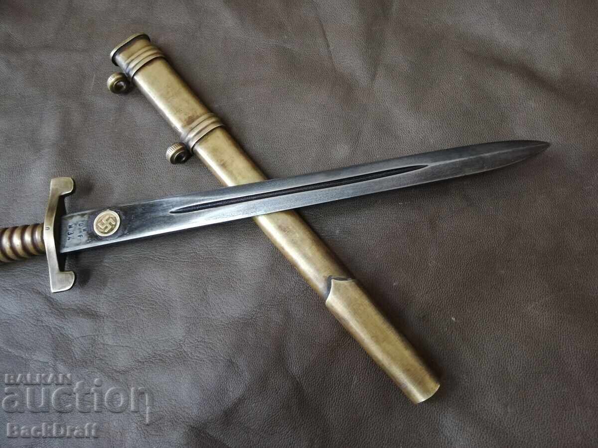 НЕМСКИ НАЦИСТКИ КОРТИК,НОЖ,ОСТРИЕ,КАМА,СВАСТИКА,РАЙХ - 5