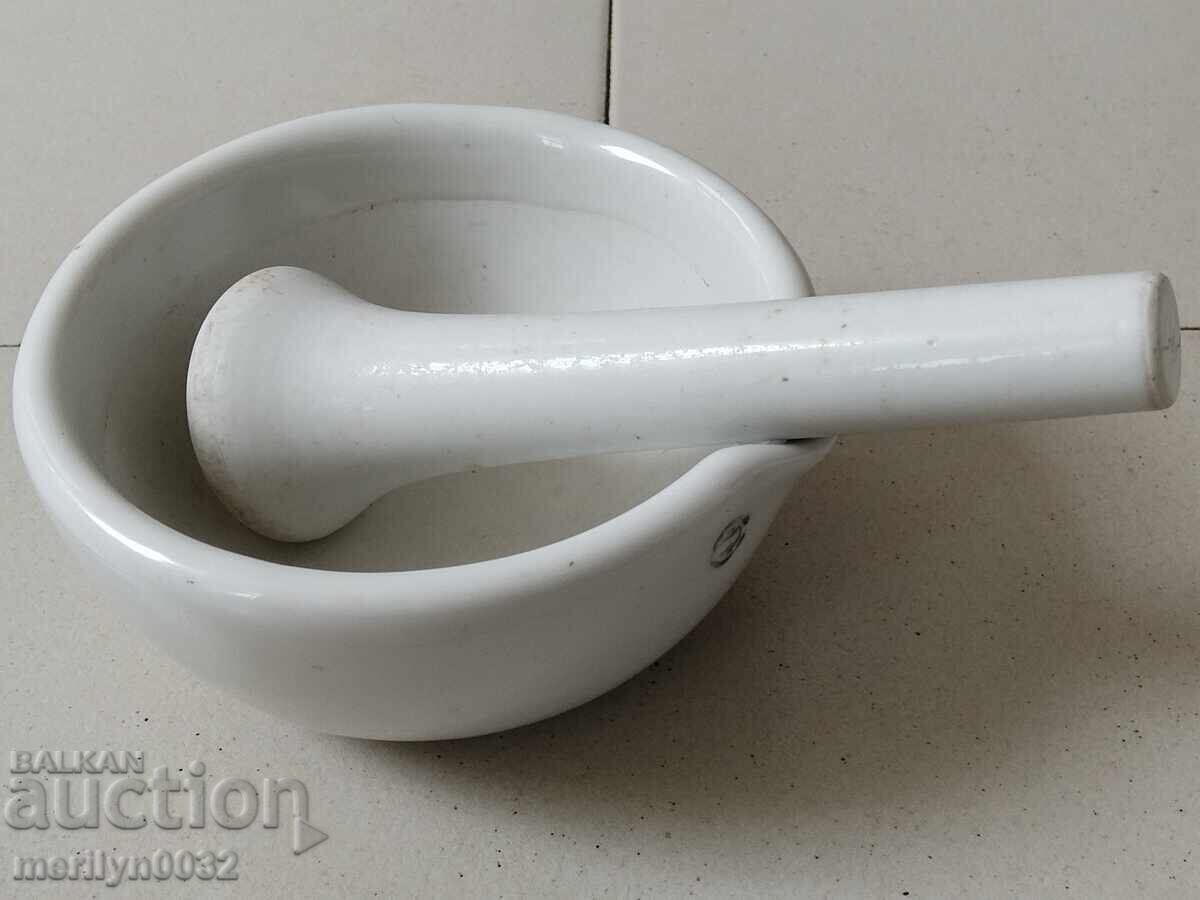 Auction  Medical mortar apothecary mortar