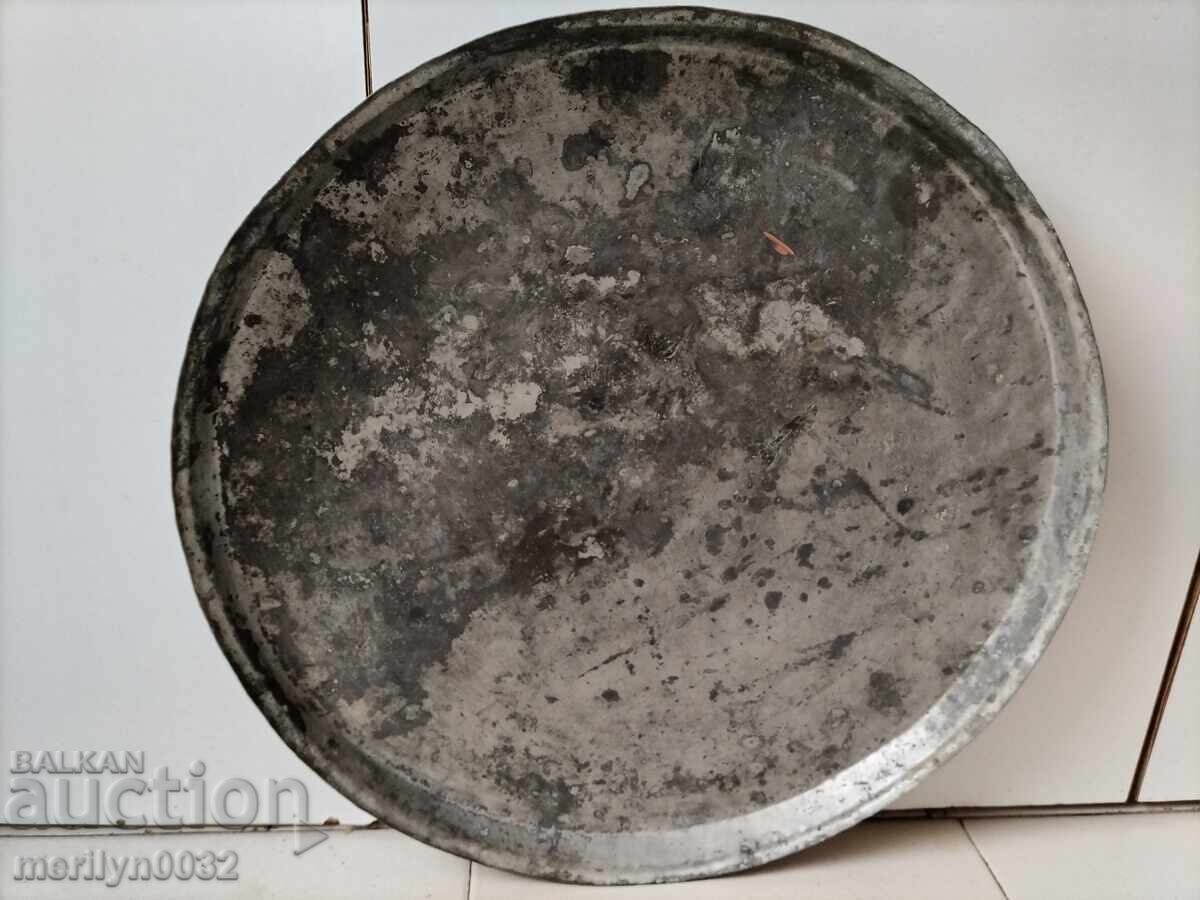 Copper pot, tray, copper, copper vessel, platter - 6