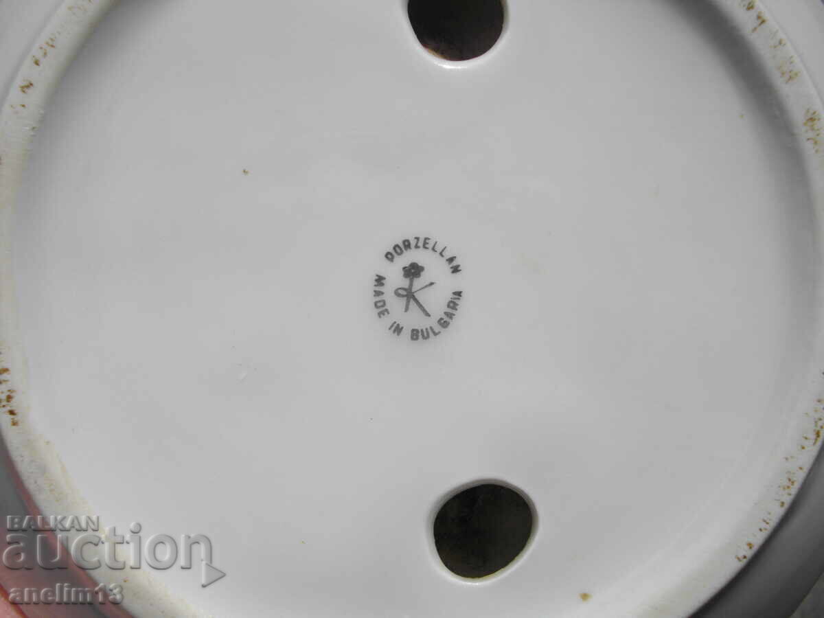 BULGARIAN PORCELAIN ASHTRAY CSKA - 5