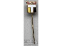 1514 Bulgaria Football Club Trakia Plovdiv Enamel Badge