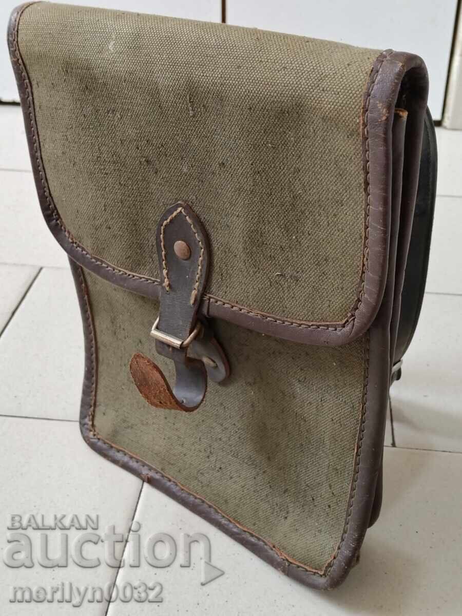 Τσάντα μουσαμά διοικητή Β 'Παγκοσμίου Πολέμου Β' με τιμή 35.00 BGN | € 17.90