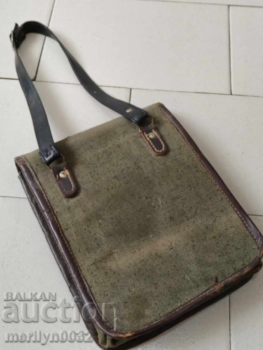 Δημοπρασία Τσάντα μουσαμά διοικητή Β 'Παγκοσμίου Πολέμου Β'