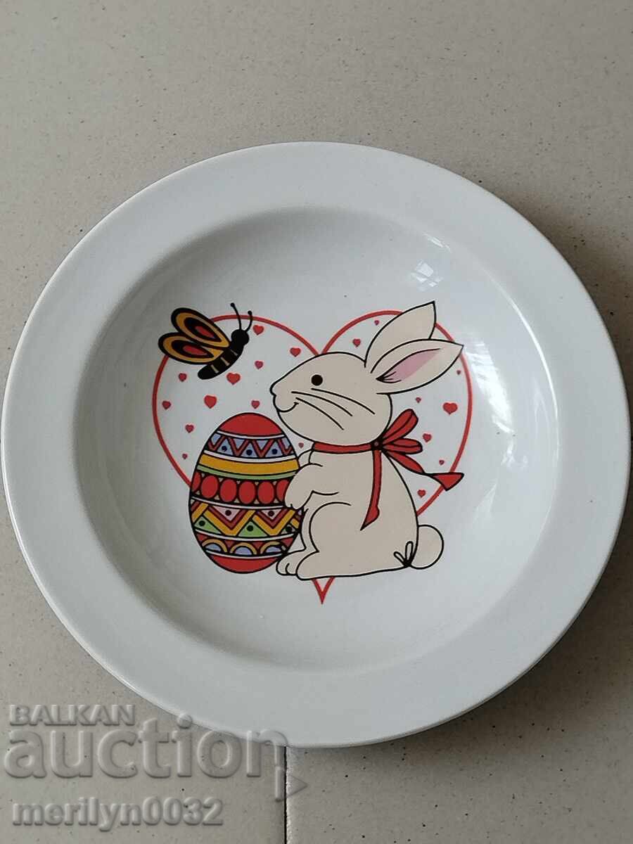 Porcelain plate Bulgarian porcelain Easter eggs with price 42.00 BGN | € 21.47