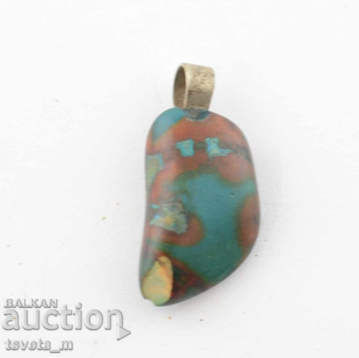 Μετάλλιο, μενταγιόν ημιπολύτιμος λίθος