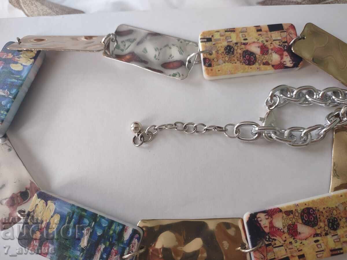 Delivery of Necklace, motifs by Gustav Klimt, 04/18/2025 Delivery of Necklace, motifs by Gustav Klimt, 04/18/2025