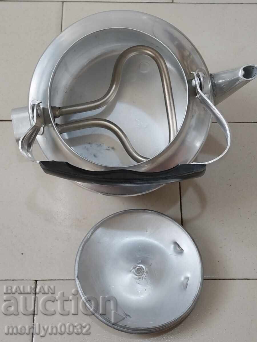 Old electric kettle with bakelite handle USSR 2 liters - 5