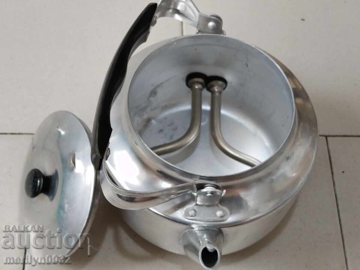 Old electric kettle with bakelite handle USSR 2 liters - 6