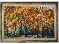 Tablou mare în ulei 100 x 65 / 116 x 81 de Robert Brunke