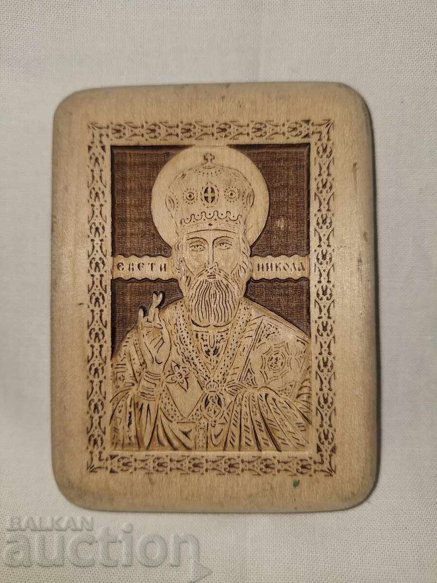 Εικόνα ξυλόγλυπτη