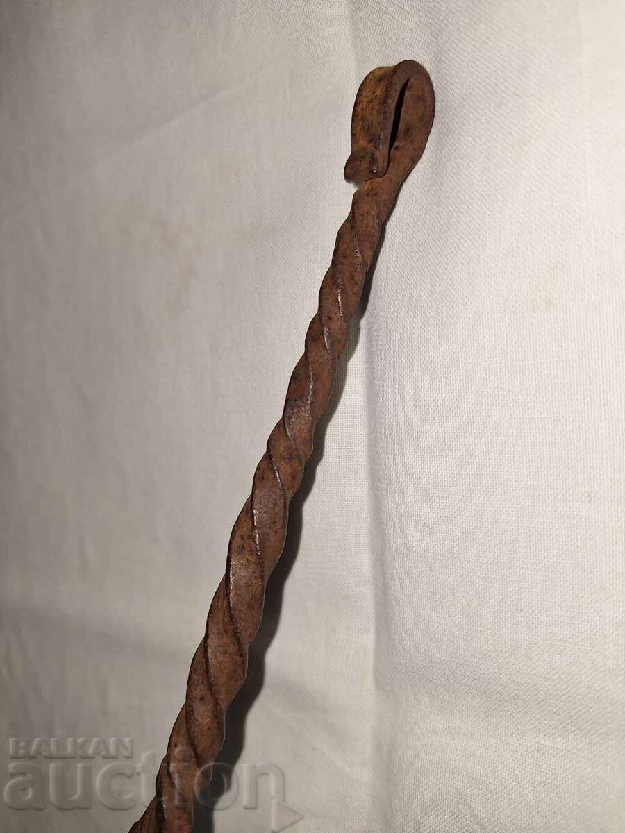 Παλιά χειροποίητη σιδερένια σχάρα - 7