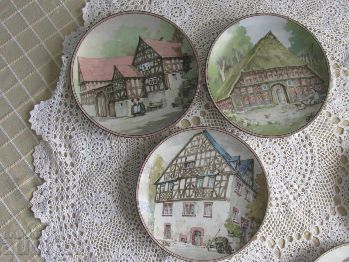 Licitație Farfurii din porțelan, colecție 6 buc