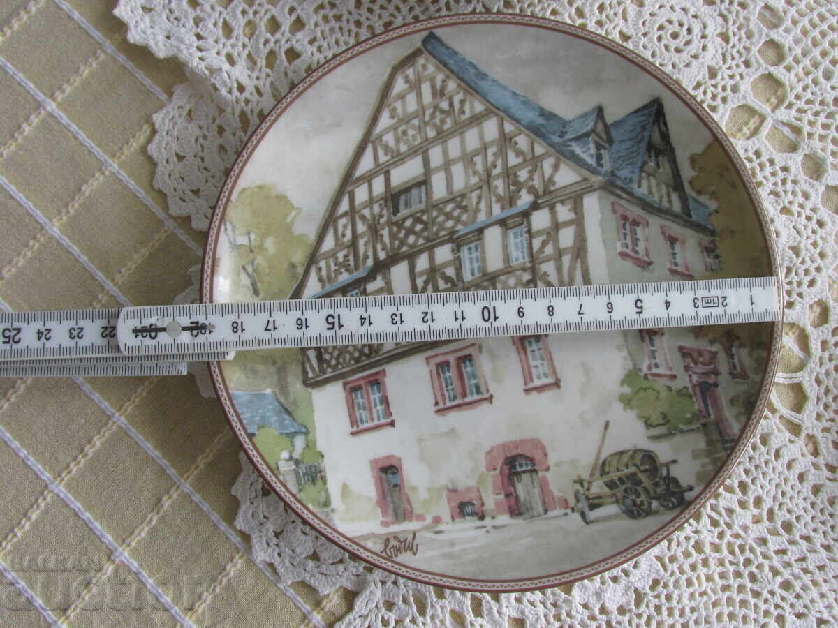 Farfurii din porțelan, colecție 6 buc - 5