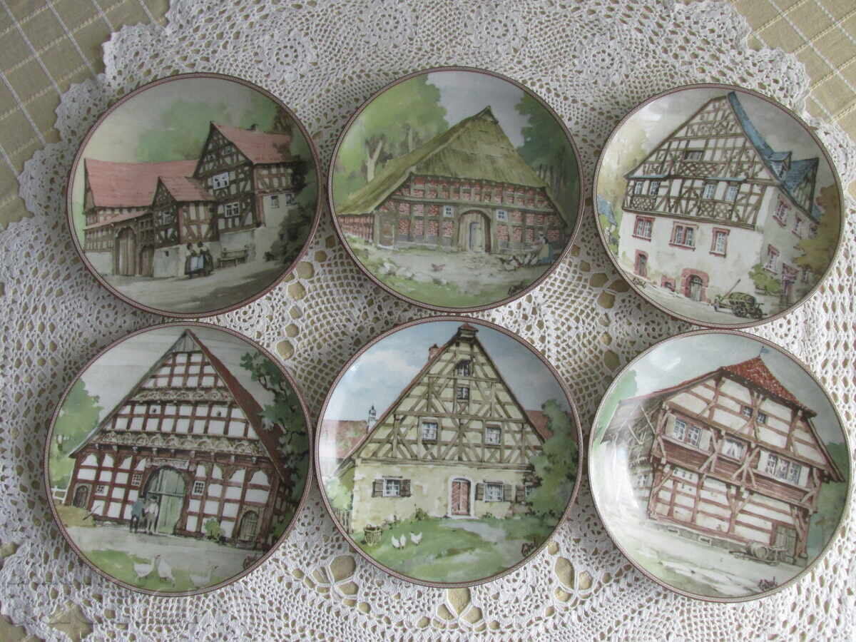 Порцеланови чинии колекция 6 бр.