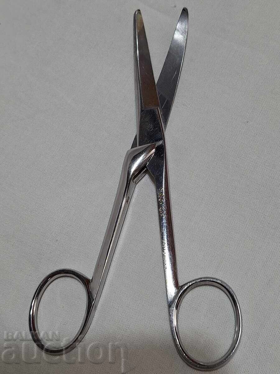 Foarfecă chirurgicală medicală de marcă veche - 6