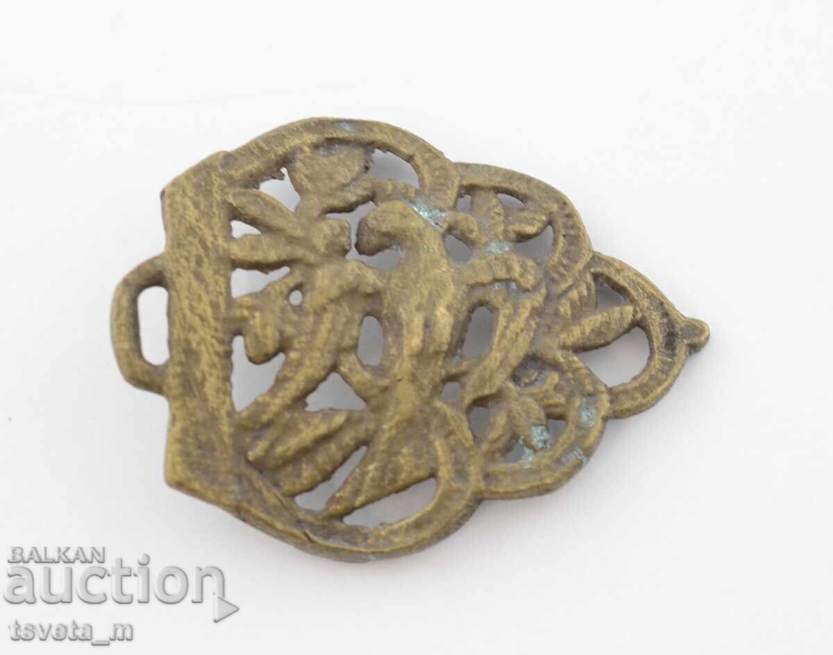 1/2 half bronze buckle Revival ornament 1/2 half bronze buckle Revival ornament