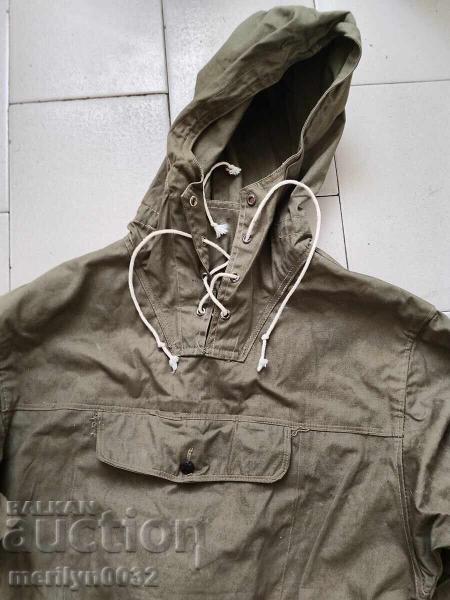 Anorak sports uniform canvas jacket with hood NRB with price 59.00 BGN | € 30.17