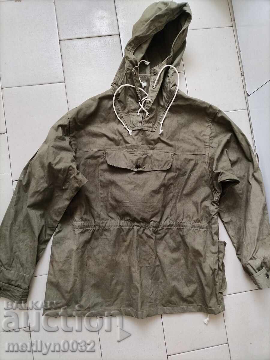 Anorak sports uniform canvas jacket with hood NRB