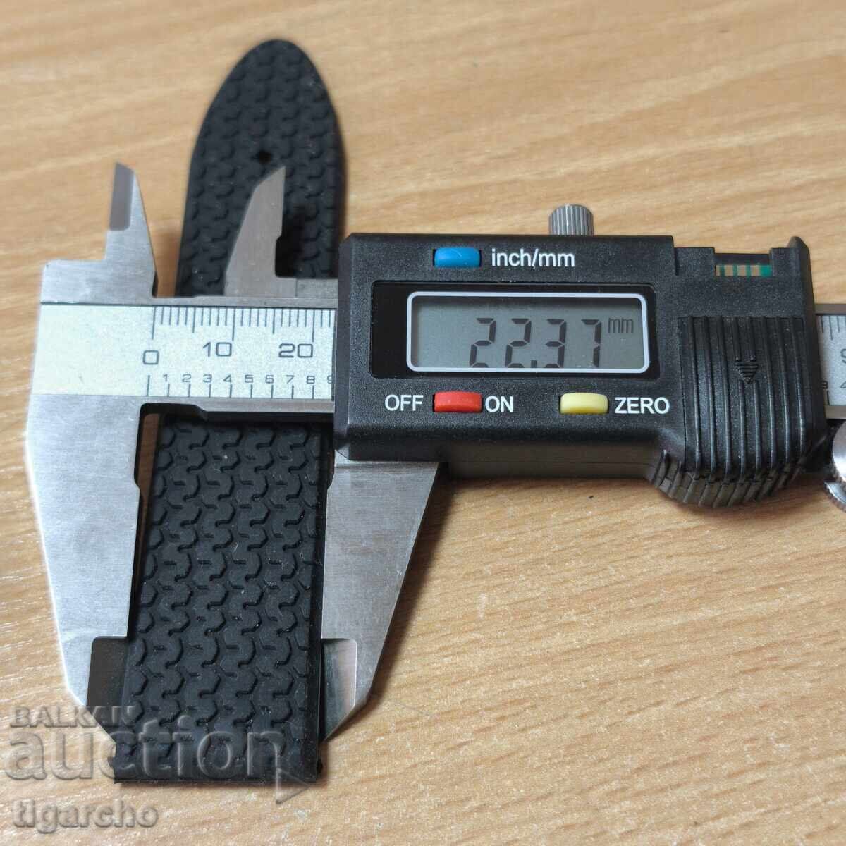 Δημοπρασία Λουράκι από καουτσούκ για ανδρικό ρολόι