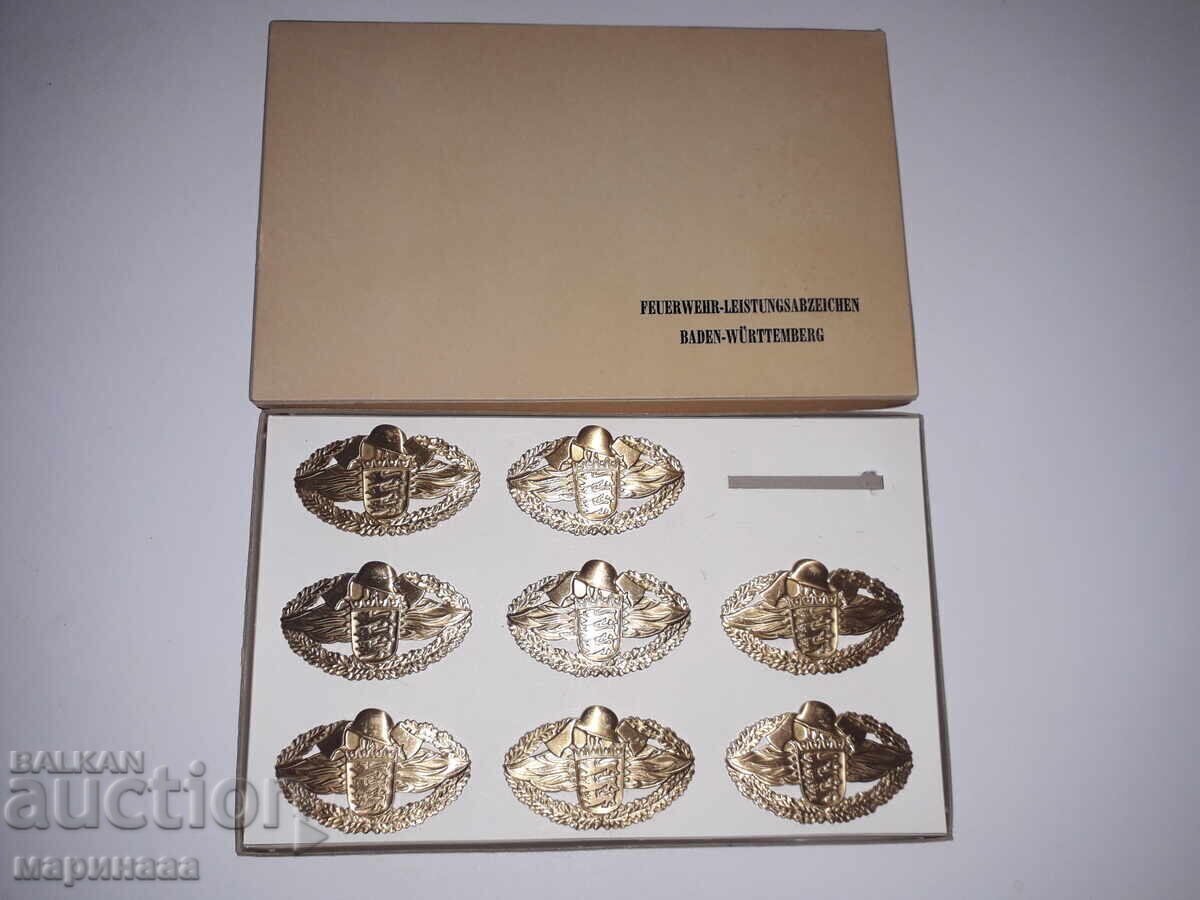 SET DE SEMNELE POMPIERILOR. GERMANIA