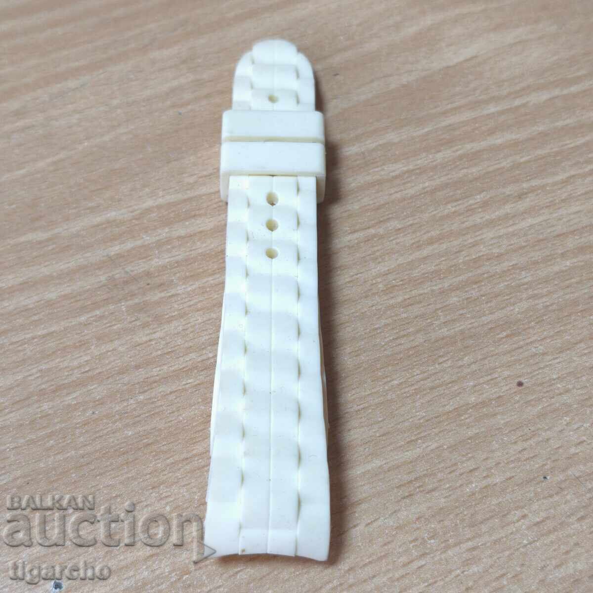 Λουράκι από καουτσούκ για ανδρικό ρολόι