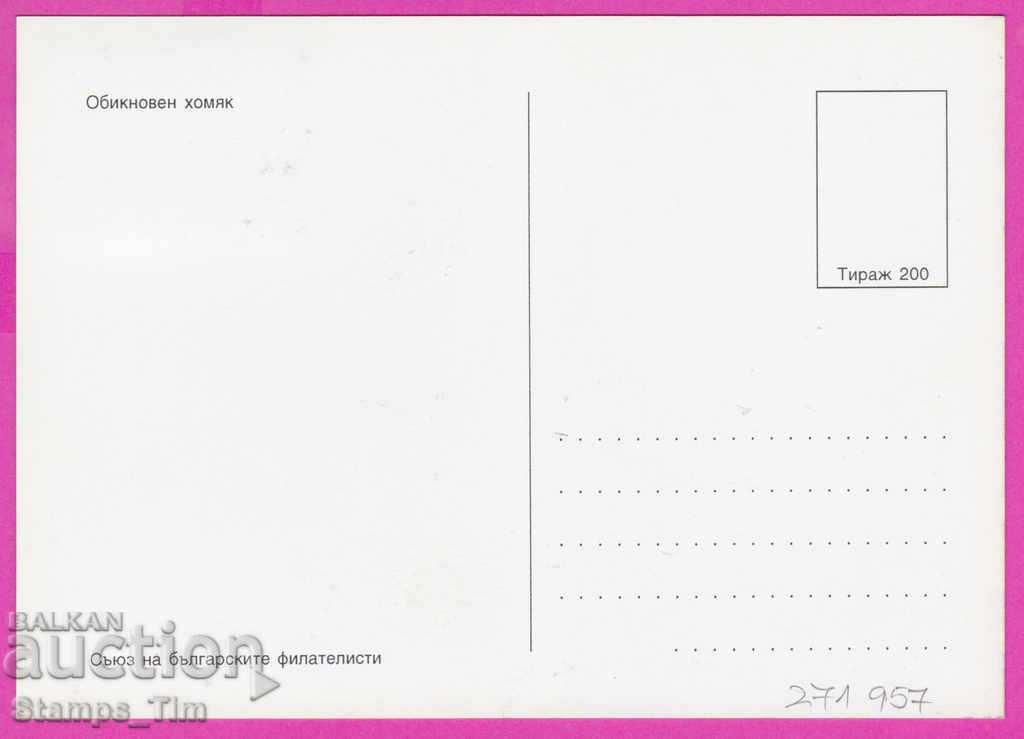 271957 / Bulgaria KM Map Maximum 1994 WWF - Fauna of animals with price 1.25 BGN | € 0.64 271957 / Bulgaria KM Map Maximum 1994 WWF - Fauna of animals with price 1.25 BGN | € 0.64