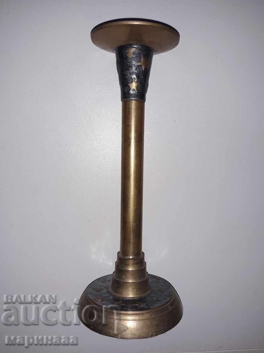 СВЕЩНИК. МЕСИНГ, ЕМАЙЛ с цена 12.00 лв. | € 6.14