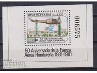 Bloc curat Aviație Elicopter 1981 din Honduras