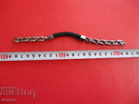 Страхотна гривна от кожа и стомана