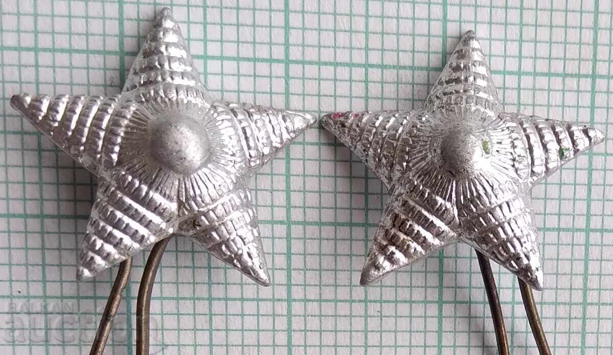 18936 Star Pentacle for military uniform - LOT-2pcs