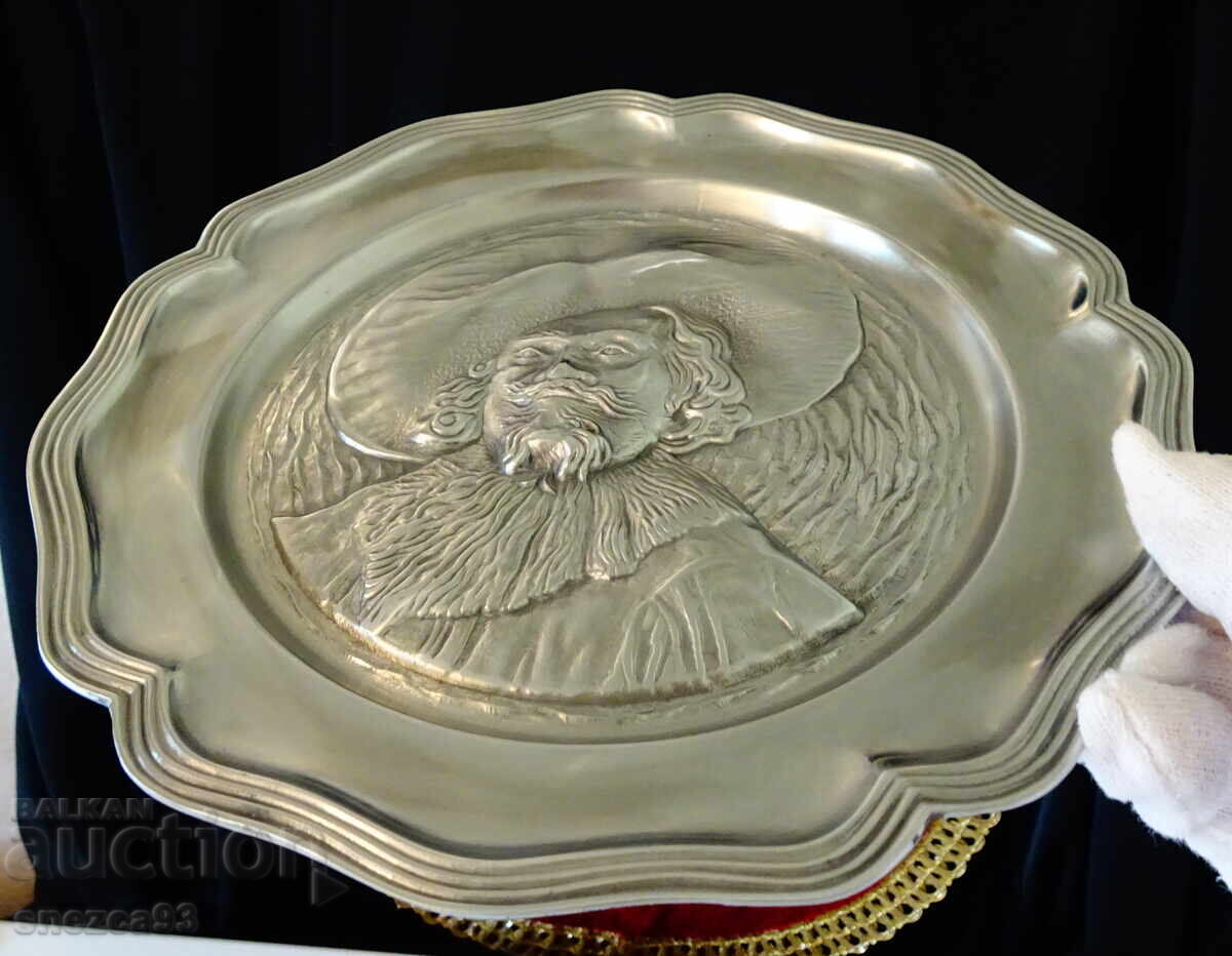 Аукцион Пано от калай Веселият пияч на Frans Hals.