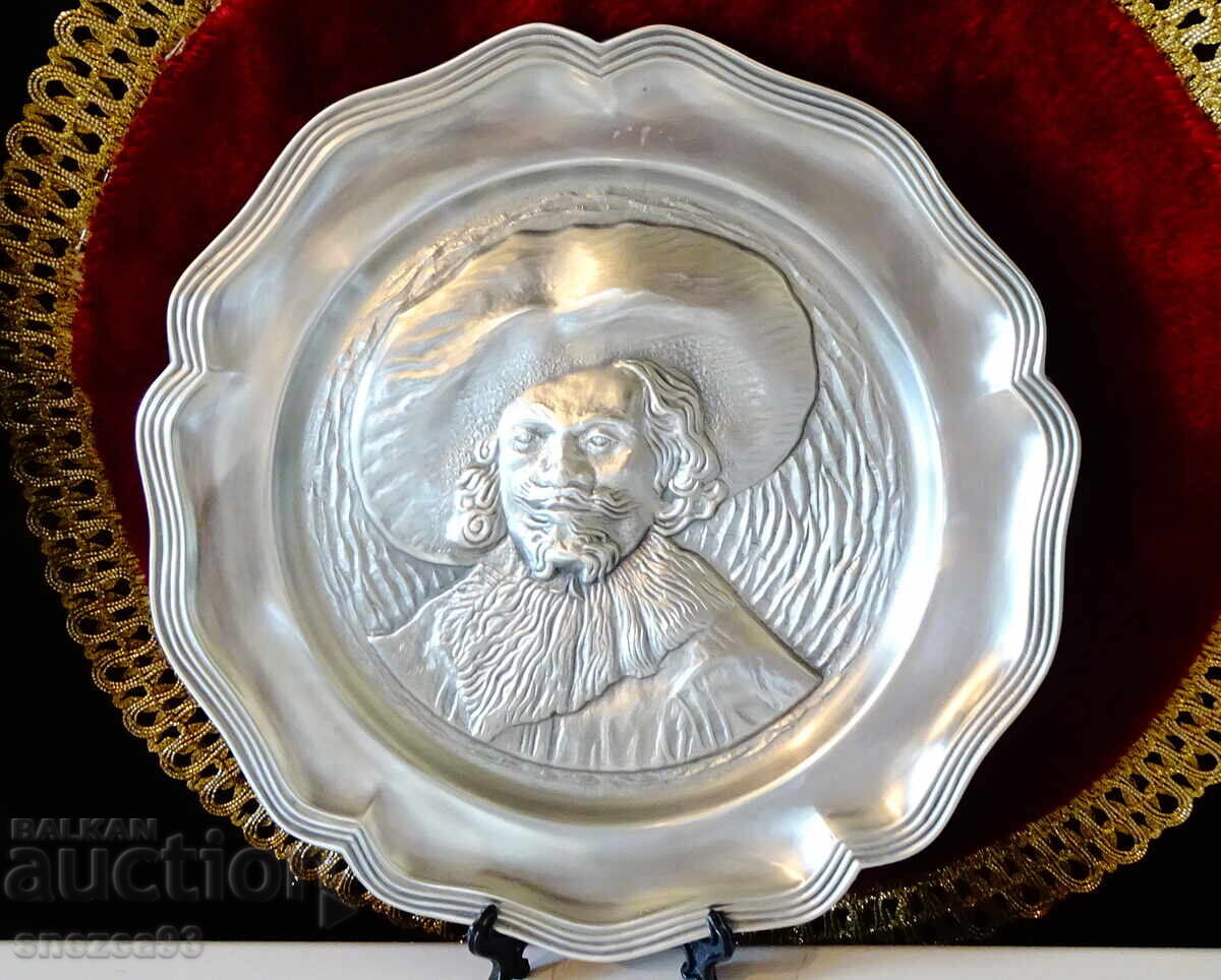 Пано от калай Веселият пияч на Frans Hals.