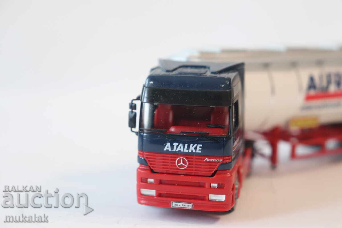 Доставка на HERPA H0 1/87 MERCEDES ACTROS  ЦИСТЕРНА МОДЕЛ КОЛИЧКА КАМИОН