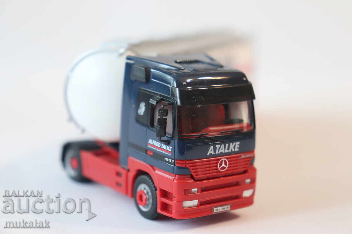 HERPA H0 1/87 MERCEDES ACTROS  ЦИСТЕРНА МОДЕЛ КОЛИЧКА КАМИОН - 5