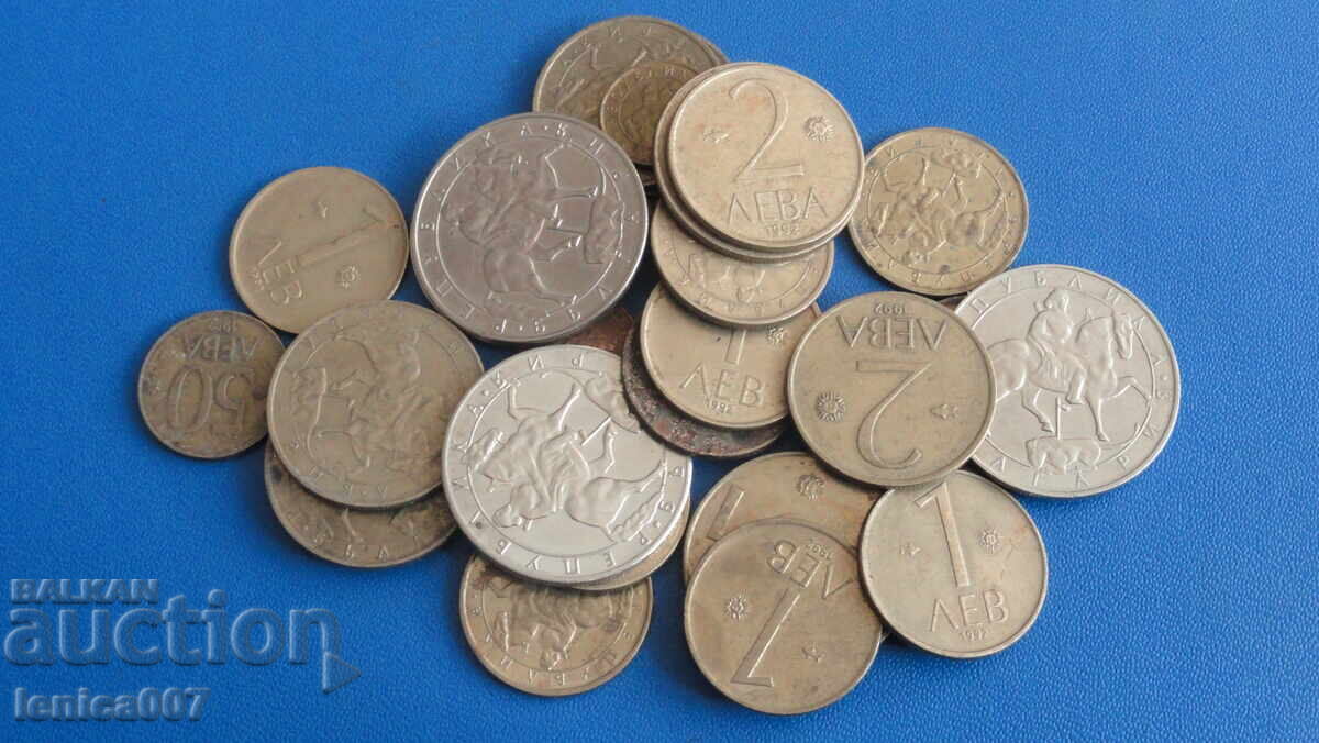 Βουλγαρία - Νομίσματα (28 τεμάχια) με τιμή 4.20 BGN | € 2.15