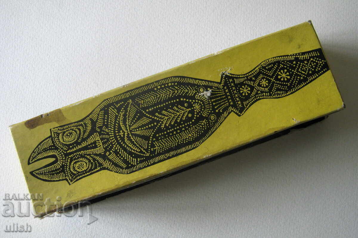 Old souvenir wooden nutcracker "Lukaviya" new box Old souvenir wooden nutcracker "Lukaviya" new box