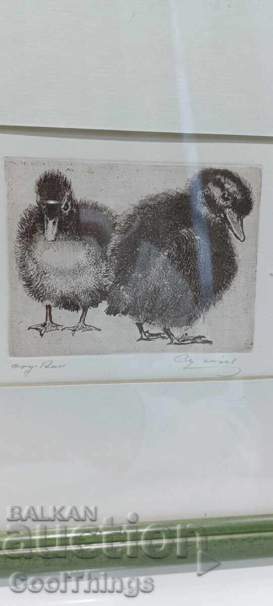 Χαρακτικό Βίλχελμ Λόιζελ με τιμή 100.00 BGN | € 51.13