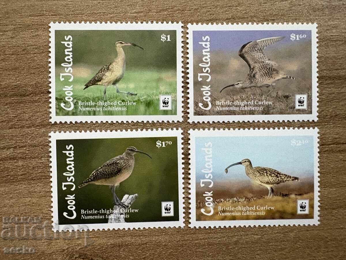 Острови Кук - Птици (2017) MNH