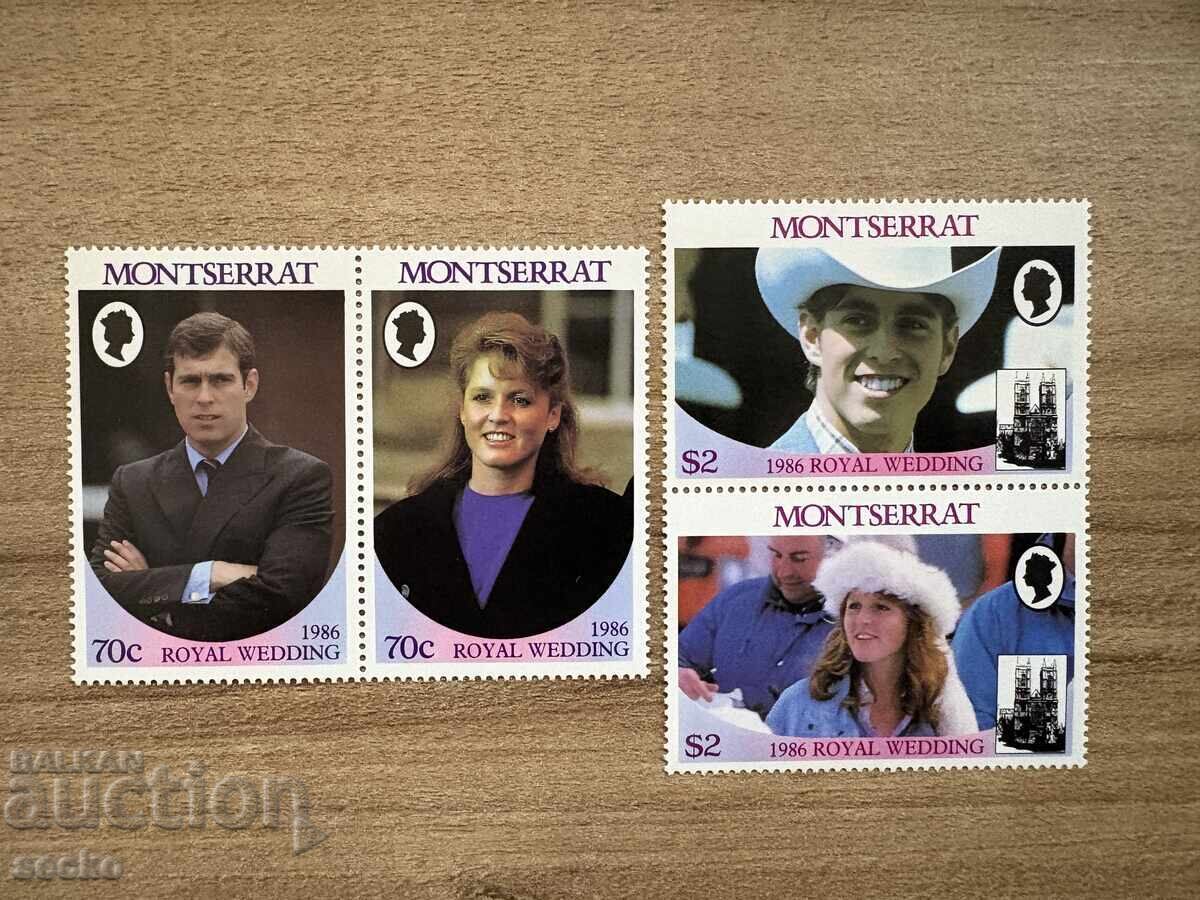 Monseράτ - Πουλιά - 200 γρ. από τη γέννηση του Audubon (1986) MNH