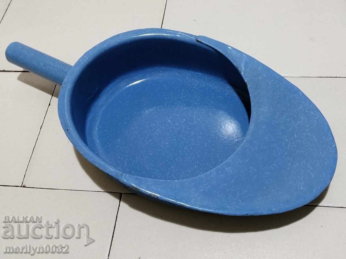 Емайлирана подлога от соца цукало цукал емайл Рядък цвят