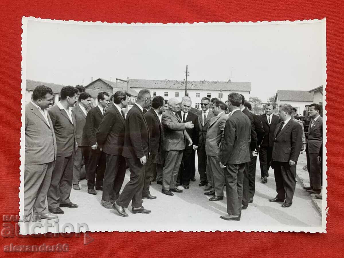 Delivery of Todor Zhivkov old photo