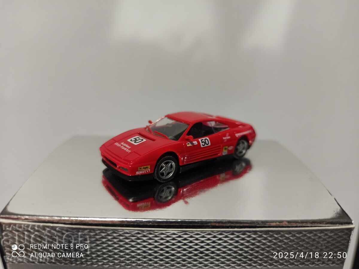 Ferrari 348 model car 1/87 herpa HO from the nineties