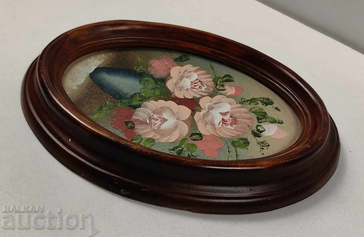 КРАСИВА РИСУВАНА КАРТИНА ПЕЙЗАЖ ДЪРВЕНА РАМКА - 6 КРАСИВА РИСУВАНА КАРТИНА ПЕЙЗАЖ ДЪРВЕНА РАМКА - 6