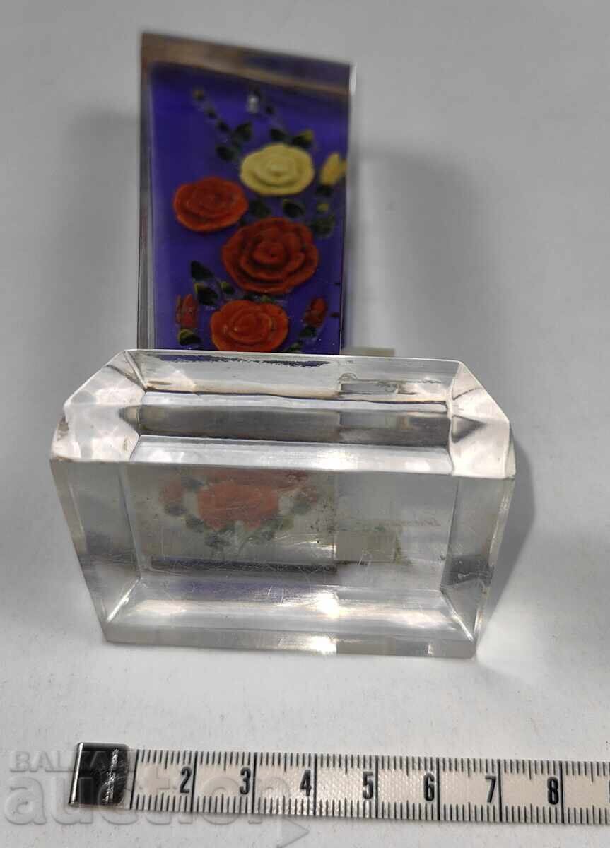 Аукцион СТАР ПЛАСТМАСОВ СОЦ СУВЕНИР ЦВЕТЯ НАТЮРМОРТ ЦВЕТЕ СОЦА НРБ