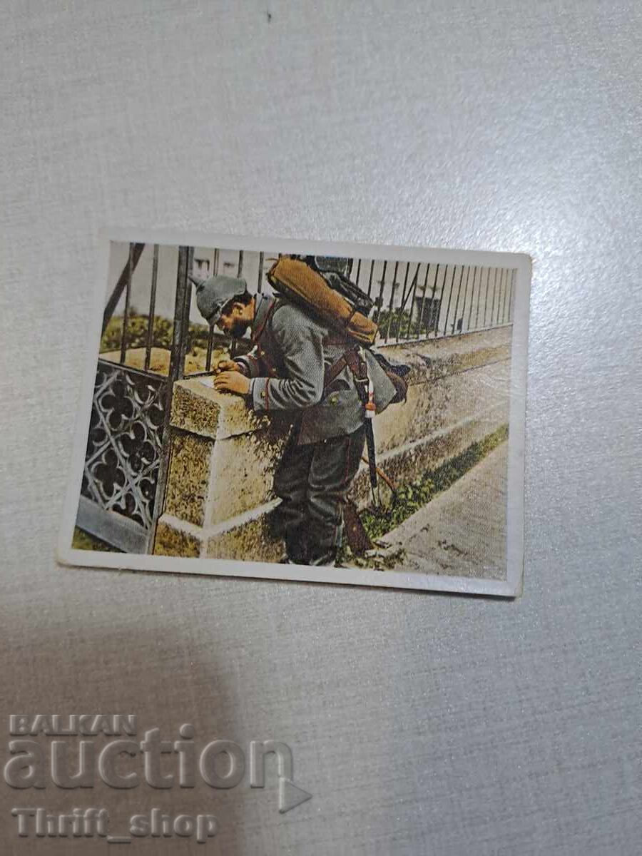 Primul Război Mondial - carte poștală de colecție - 6.2mmX4,8mm